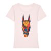 T-shirt classica donna "Slow Time Colored" bianca